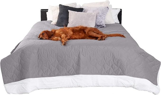 Furhaven Waterproof & Non-Slip Twin Size Mattress Cover Protector by FurHaven
