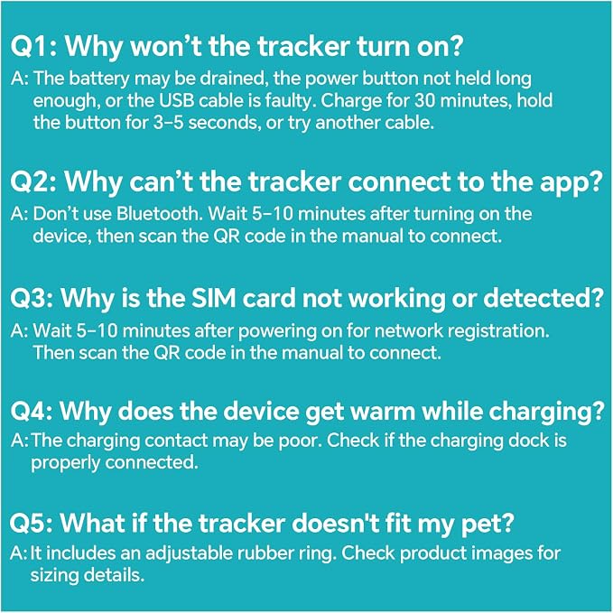 GPS Tracker for Dogs and Cats, Mini Cat & Dog GPS Tracker - Image 7