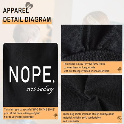 Discover Cozy Cotton Canine Wear: Soft, Lightweight, and Breathable Dog Shirt - Image 3