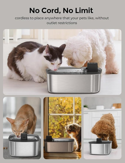 Wireless 7.5l/254oz/2Gal Dog Water Fountain - Image 3