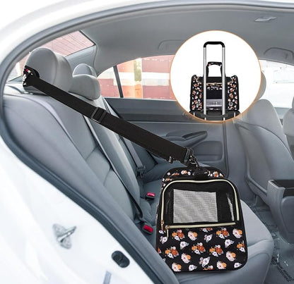 Petmolico Cat Carrier Dog Carrier, Airline Approved Soft Pet Travel Carrier - Image 5