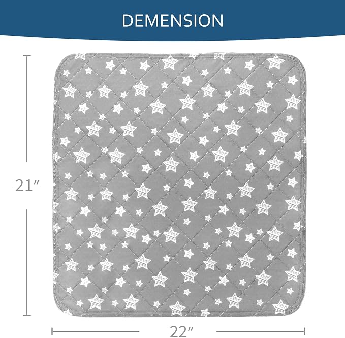 Waterproof Bed Pads Washable, Absorbent Chuck Pads - Image 4