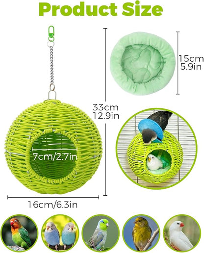 Chewproof Steel Frame Bird Nest - Image 4