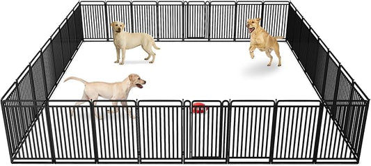 New Thickened Version Dog Playpen, 43 Inch Dog Fences by XDPET