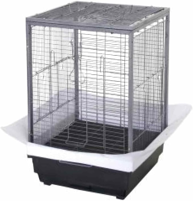 Metal Bird Cage 24 Inch High, Parrot Cage - Image 8