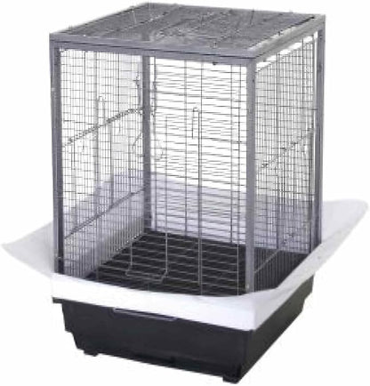 Metal Bird Cage 24 Inch High, Parrot Cage - Image 8