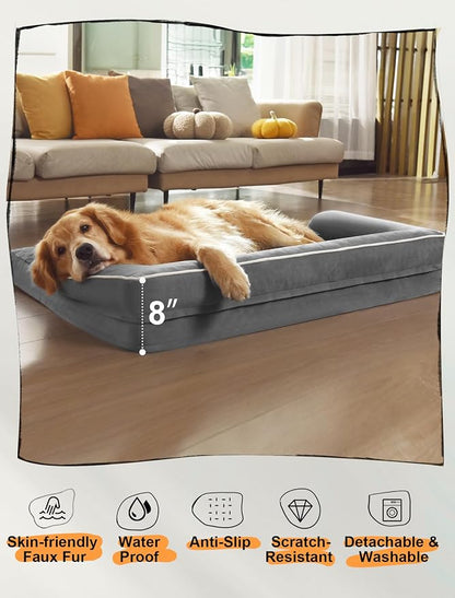 Extra Large Dog Bed Orthopedic Waterproof: Memory Foam Dog Bed - Image 6