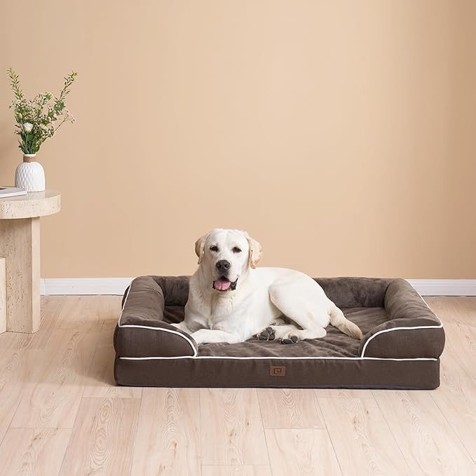 EHEYCIGA Orthopedic Dog Bed for Medium Dogs, Waterproof Memory Foam Medium Dog - Image 9