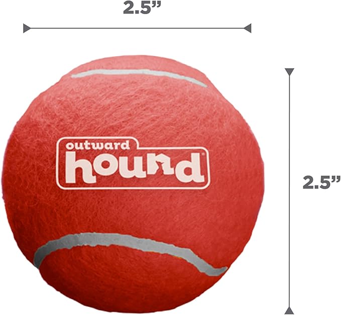 Outward Hound Squeaker Ballz – Squeaky Tennis Balls - Image 6