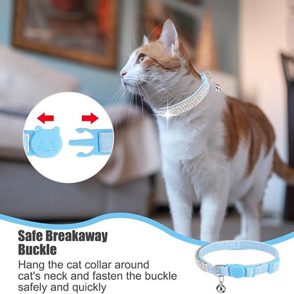 EXPAWLORER Soft Velvet Safe Cat Collars - Image 5