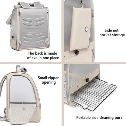 Bird Carrier Backpack, Portable Travel Bird Cage - Image 8