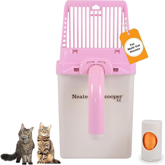 Neater Pet Brands Neater Scooper XL Cat Litter Scoop, 15 Refill Bags – by NeaterPetBrands