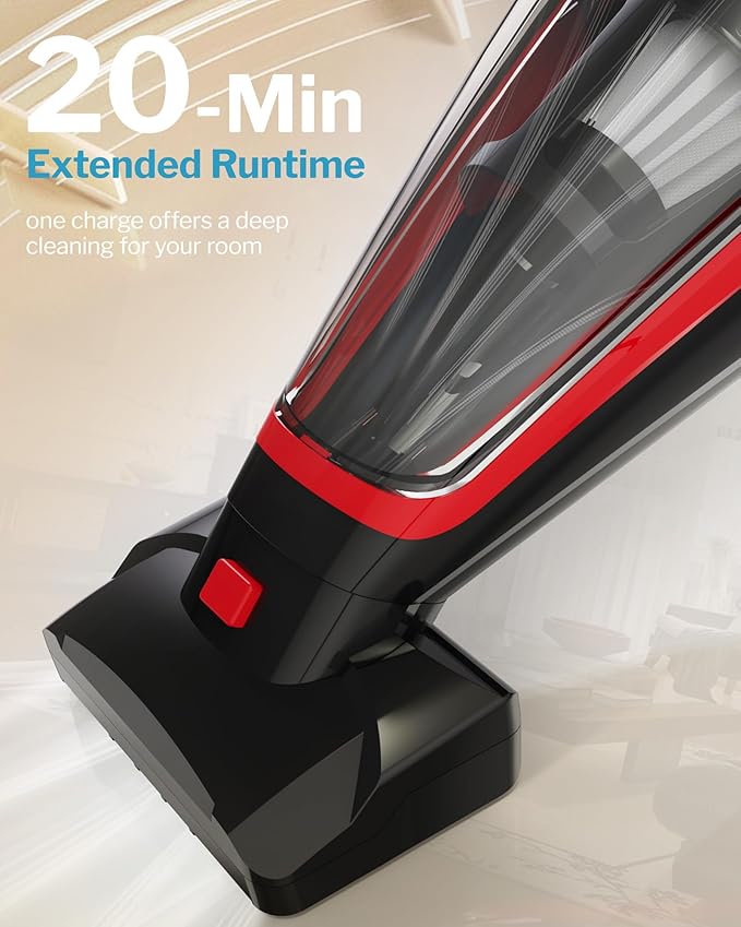 Pet Hair Handheld Vacuum Cordless, Car Vacuum Rechargeable - Image 6