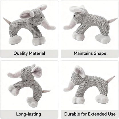 Linen Safari Companions, Squeaky Dog Chew Animals, - Image 4