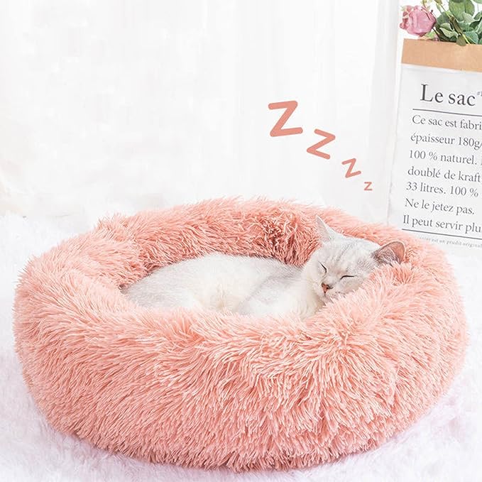 Nisrada Dog Bed for Small Medium Large Dogs, 27 inch Calming Dogs Bed, - Image 7