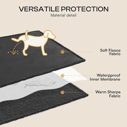 Luciphia Waterproof Pet Blanket, Liquid Pee Proof Dog Blanket - Image 5
