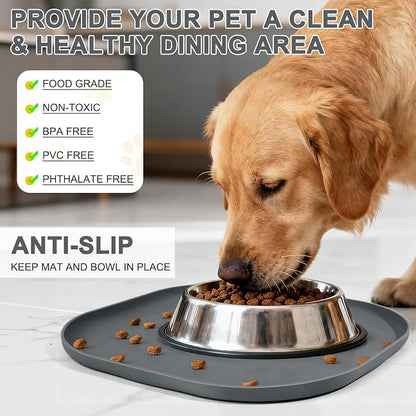 Small Silicone Pet Food Mat - Image 3