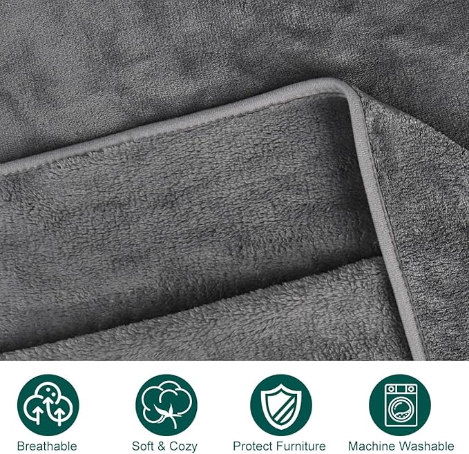 Onarway Dog Blanket Washable for Puppy: 4 Packs Dog Blankets 40”x28” - Image 4