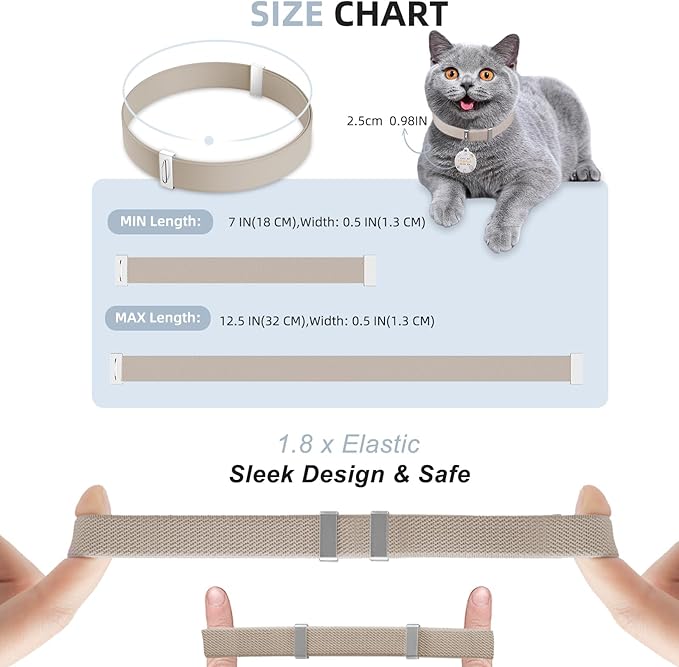 Stretch Elastic Cat Collar - Image 5