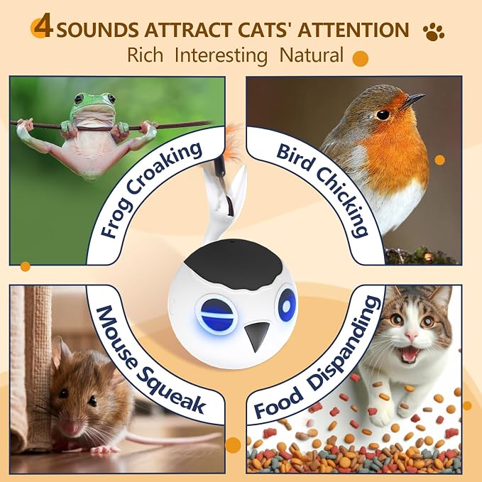 ORSDA Cat Ball Toys, Interactive Cat Toy - Image 6