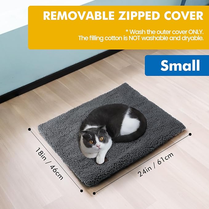Self Warming Cat Bed Self Heating Cat Dog Mat 24 x 18 inch Extra Warm Thermal - Image 5