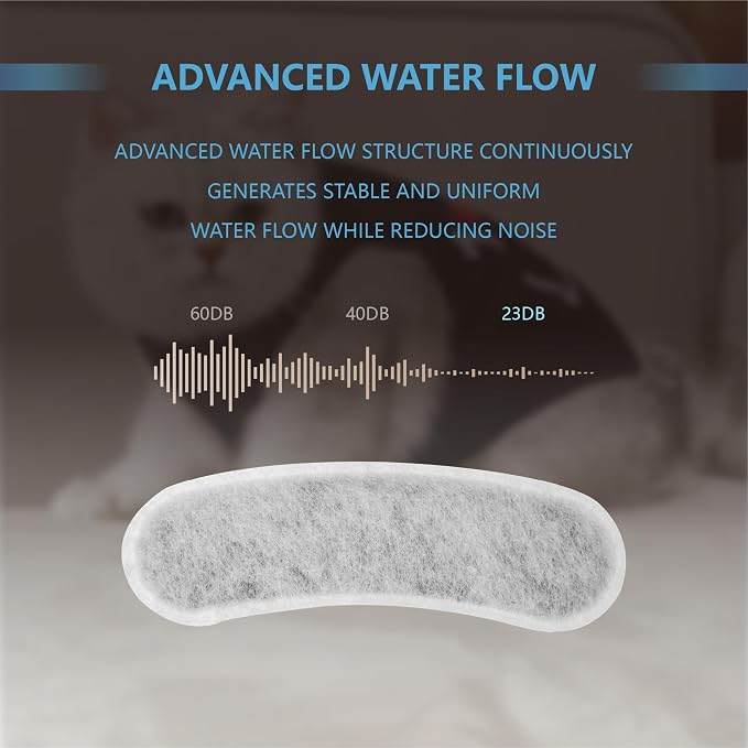 Cat Water Fountain Charcoal Replacement Filters Compatible - Image 7