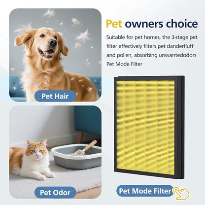 PR1 Replacement Filter for Mooka PR1 Air Purifier for Home Large Room up to - Image 4