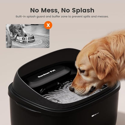 Gardner Pet Dog Water Fountain, Dog Water Bowl Dispenser - Image 4
