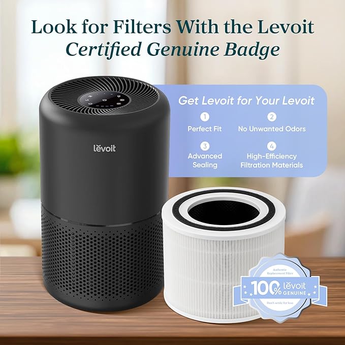 LEVOIT Air Purifier for Home Allergens Pets in Bedroom, Covers Up to 1073 ft² - Image 5