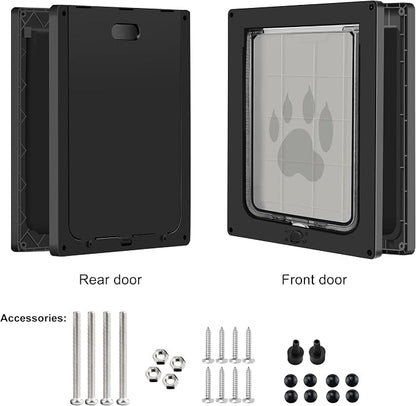 CEESC Dog Door for Pets Up to 20lb, Weatherproof Pet Door for Cats and Dogs - Image 8