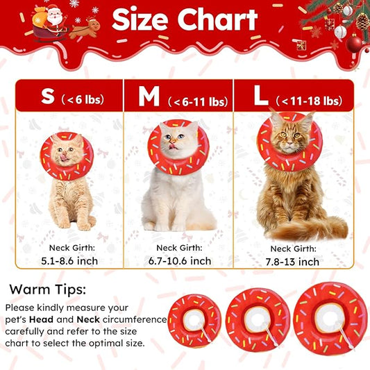 Cat Cone Collar Soft, Cat Recovery Collar - Image 2