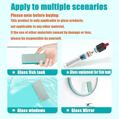 3 Pack Fish Tank Cleaning Tools, Aquarium Double Sided Sponge Brush, Glass - Image 5