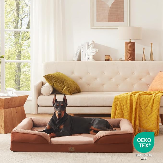Bedfolks Orthopedic Dog Bed, Waterproof Dog Sofa Bed - Image 8