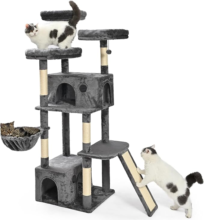 Amazon Basics Large Cat Tree Tower, 68 Inches by AmazonBasics