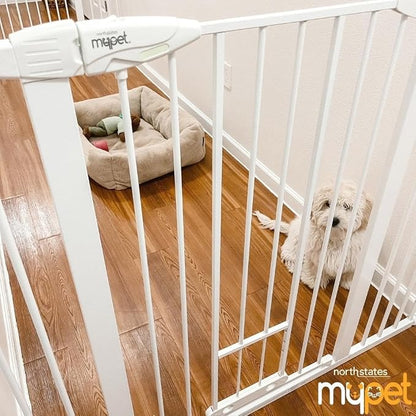MYPET North States Extra Tall & Wide Walk Thru EasyPass Pet Gate - Image 8