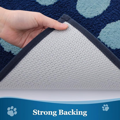 Buganda Dog Door Mat for Muddy Paws, Absorbent Dirt Trapper Washable Indoor - Image 5