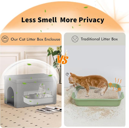 Cat Litter Box Enclosure Furniture - Image 3