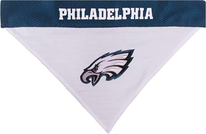 Pets First NFL Philadelphia Eagles Reversible Bandana Size XX-Large - Image 3