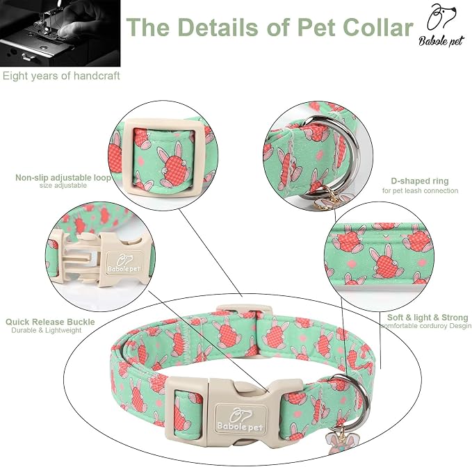 Easter Dog Collar for Small Dogs - Image 4