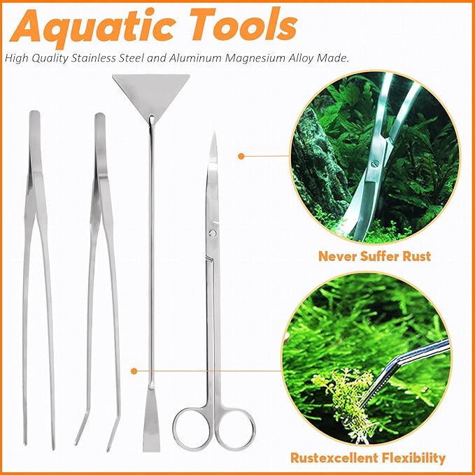 13Pcs Aquascape Tools Kit - Image 4