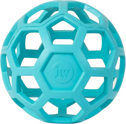 JW Pet HOL-ee Roller™, Dog Toy Puzzle Ball, Natural Rubber by JWPet
