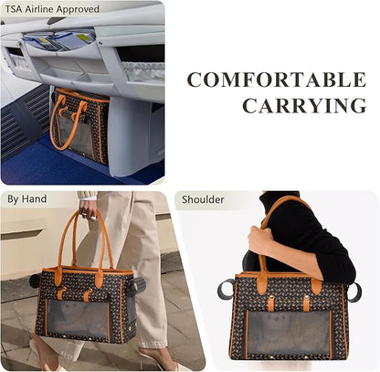 Minsong Fashion Pet Carrier Purse - Image 6
