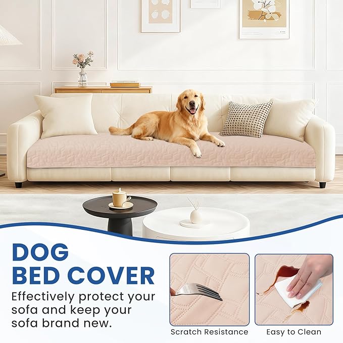 Waterproof Dog Bed Cover Pet Blanket, Soft Couch Cover - Image 6