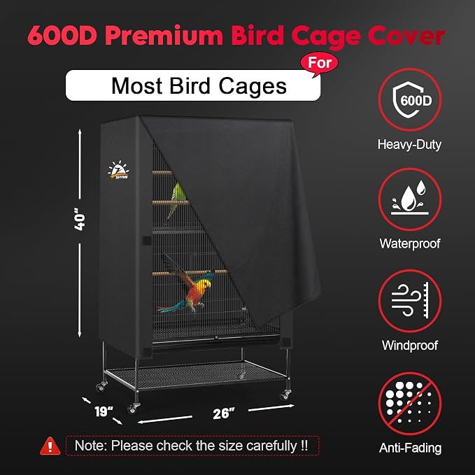 Zettum Bird Cage Cover - Image 3