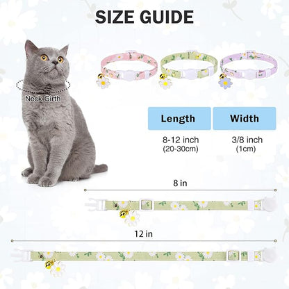 3 Pack Breakaway Cat Collars - Image 5