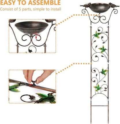 SUNNYPARK Antique Garden Iron Trellis - Image 3
