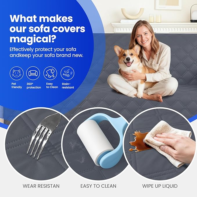 Waterproof Dog Bed Cover, Non-Slip Dog Blanket - Image 6
