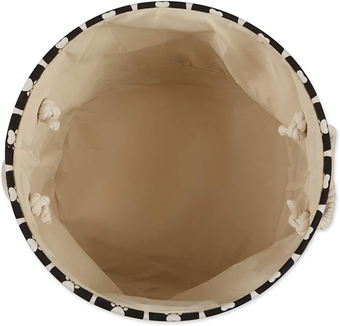 Bone Dry Pet Storage Collection Lattice Paw Print, Small Round - Image 3