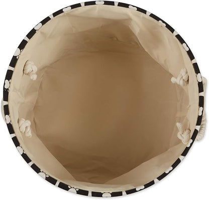 Bone Dry Pet Storage Collection Lattice Paw Print, Small Round - Image 3