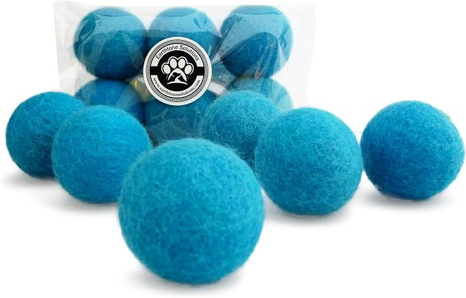 Wool Cat Toys - Felt Cat Toy Balls by EarthtoneSolutions